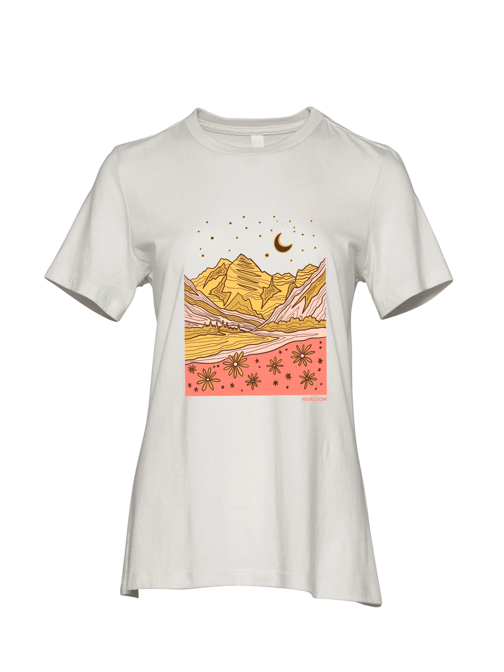 Summer in Montana T-shirt - Soft White – Heirloom Apparel & Design LLC