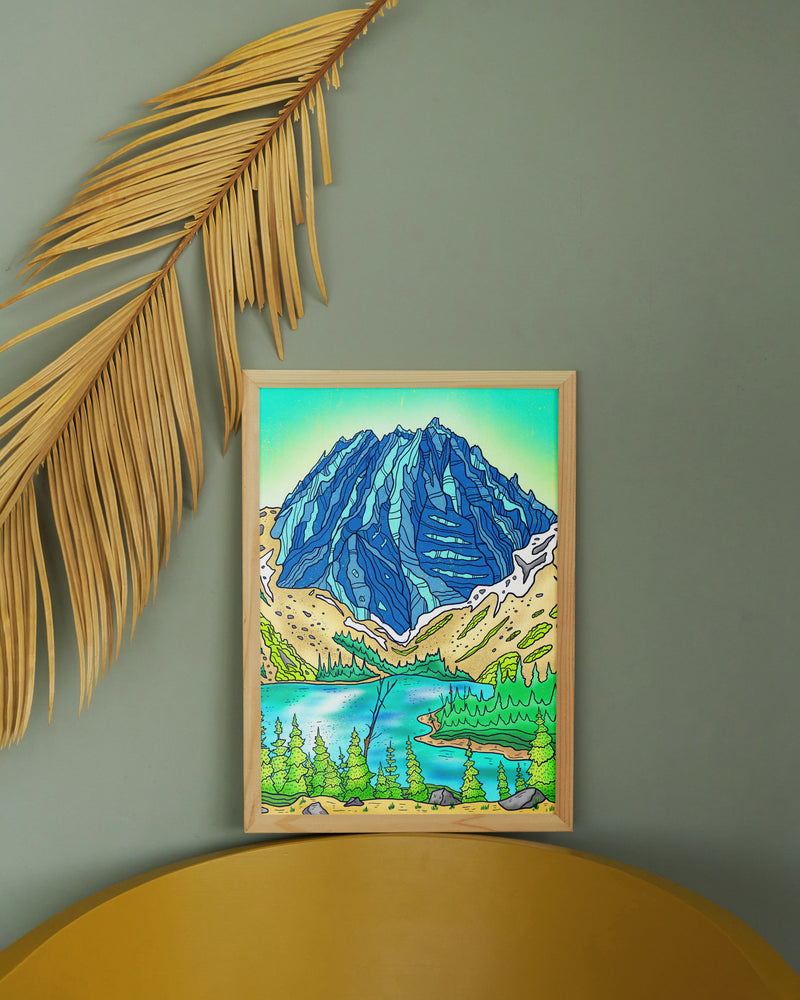 Colchuck Art Print - 11" x 14"