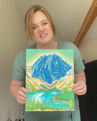 Colchuck Art Print - 11" x 14"